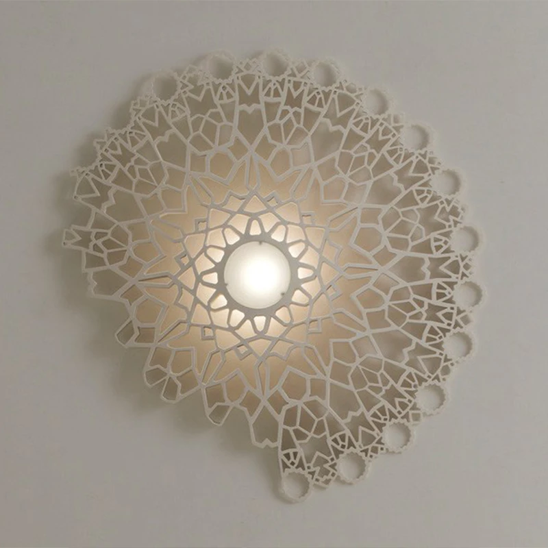 

Gold&White Modern LED Wall Light Bedroom Dining Room 3 LED colors dimmable remote control wall Lamp Indoor Lighting Luminares