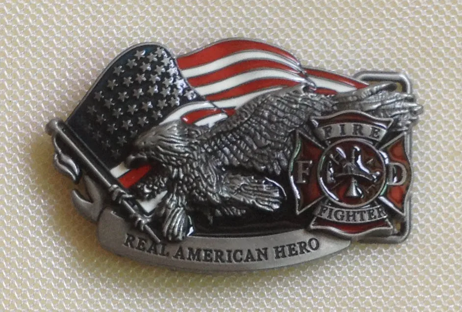 

Amercian Hero Belt Buckle JF-BY278 suitable for 4cm wideth belt with continous stock