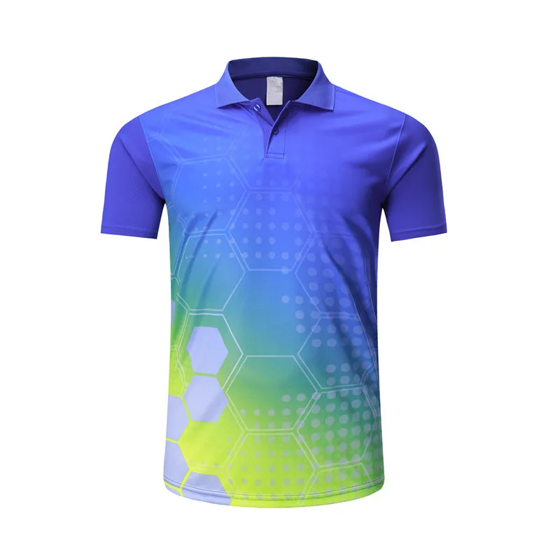 

New Men Women Badminton Shirts Jerseys Volleyball Golf Table Tennis Shirts Sports Clothing POLO T- Shirts Quick Dry Breathable
