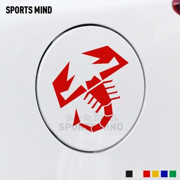 

5 Pieces Customization Car Sticker Decal Car Styling For Fiat 500 Grande Punto Bravo Doblo Panda Linea Palio Abarth accessories
