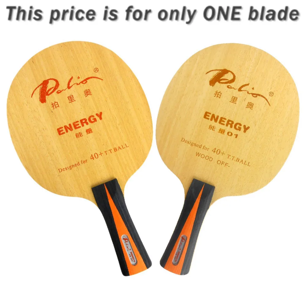 

Palio ENERGY01 ENERGY 01 ENERGY-01 3-Plywood Table Tennis Blade for PingPong Racket