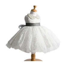 BBWOWLIN Turn down Collar Flower Girl Dresses Baby Girl Ball Gown Vestido Infantil for 0 2