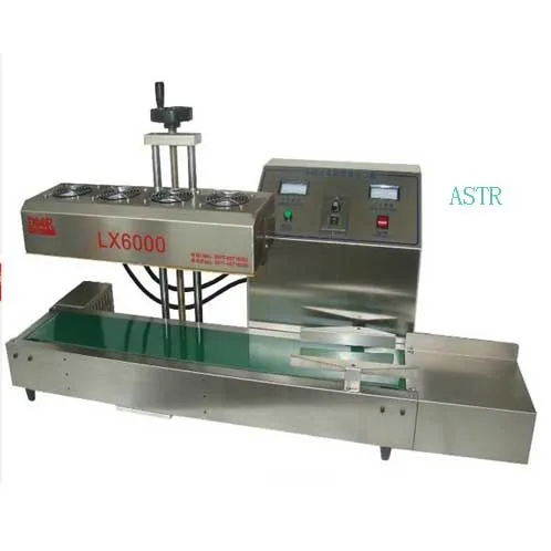 

Automatic continuous electromagnetic induction sealing machine aluminum foil membrane glass plastic bottles capping machine