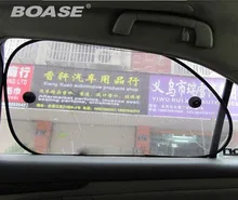 2pcs 65*38 Black Side Car Sun Shade Rear Window Auto glass sunshade Sunshade Cover Mesh Visor Shield Screen Solar Protection