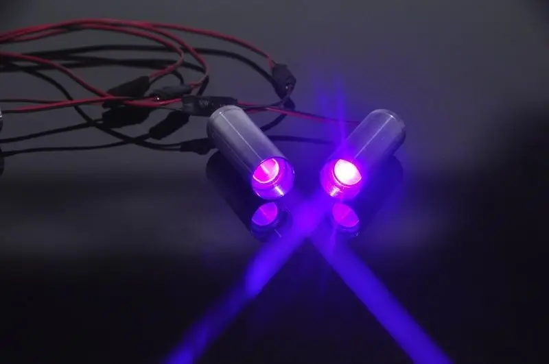 

Fat Beam 405nm Violet/Blue 250mW Laser Diode Module f KTV Bar DJ Stage Lighting