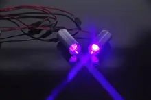 Fat Beam 405nm Violet/Blue 250mW Laser Diode Module f KTV Bar DJ Stage Lighting
