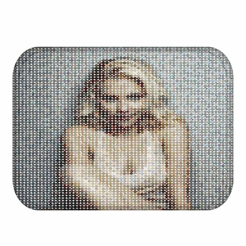 Vintage Entrance Area Rug Kids Waterproof Anti-Slip Doormat Face Print Carpet For Kitchen Bathroom Tapete Anti Sand Floor Mat Vintage Entrance Area Rug Kids Waterproof Anti-Slip Doormat Face Print Carpet For Kitchen Bathroom Tapete Anti Sand Floor Mat