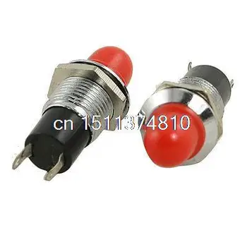 

5 Pcs 3/8" Thread Dia. Red Lamp Signal Indicator Pilot Light DC 12V