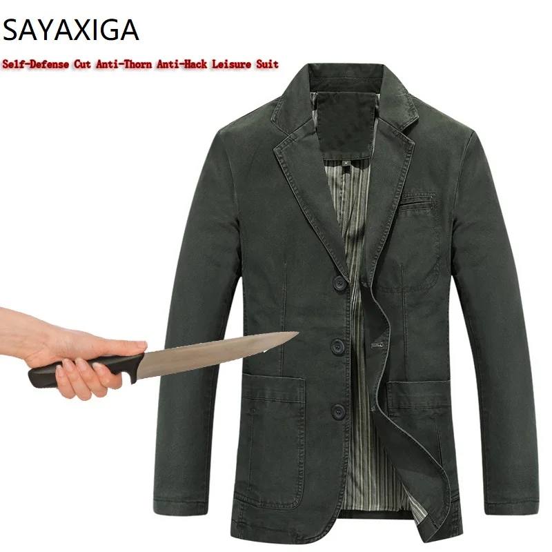 

Self-Defense Clothes Suit Security Anti-cut Anti-Stab Anti-Sharp Blazer Military Stealth Defensa Police Personal Tactic Clothing