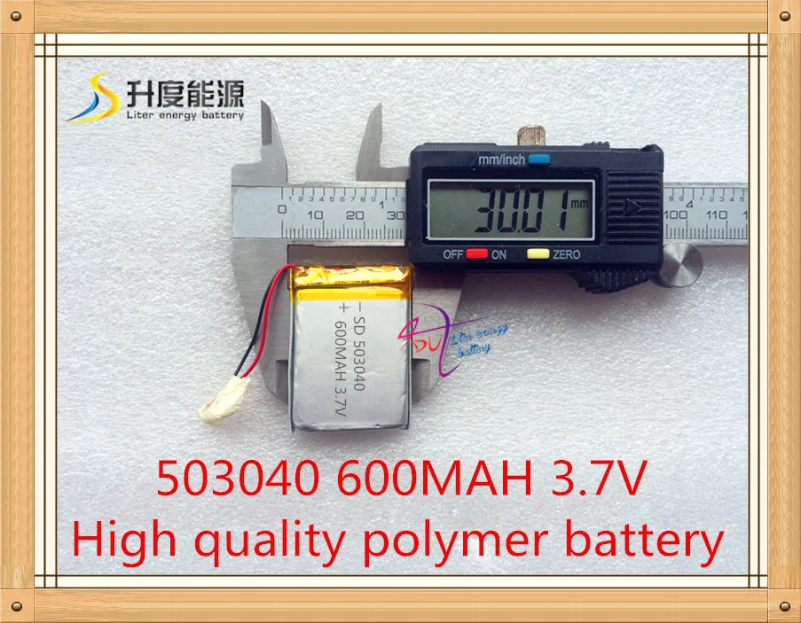 053040 600MAH полимерная батарея прямая поставка с завода полимерные батареи|polymer
