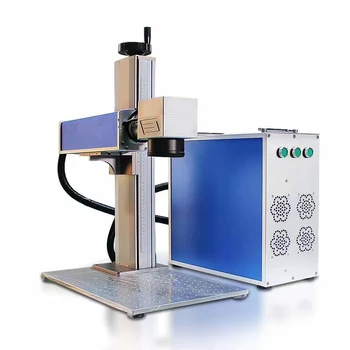 

20w Raycus laser fiber metal marking machine,used for all metal Jewelry processing laser engraving machine PVC