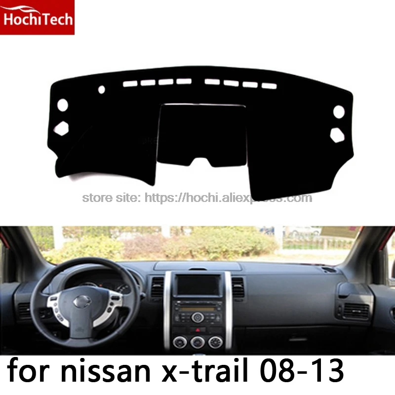 Коврик HochiTech для приборной панели Nissan x trail xtrail 2008 16 защитный коврик затеняющая