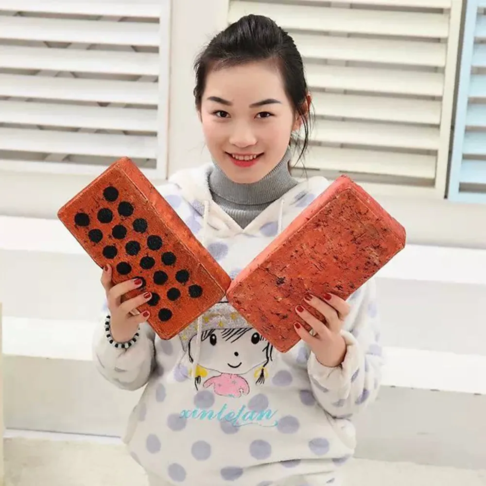 

Creative Board Brick-and-wooden Pillows Creative Pattern Cotton Decoration Cushions For Girls Birthday Gift