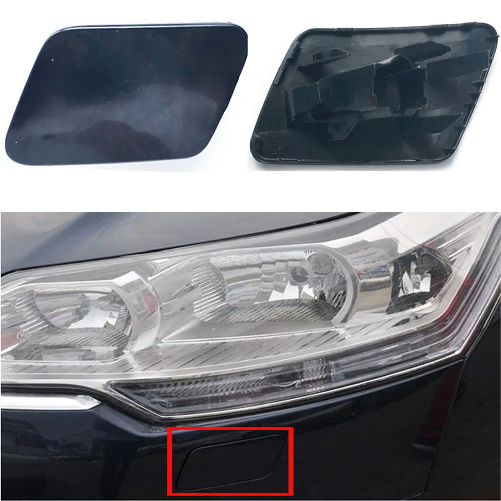 

For Citroen C5 2010-2016 Front Headlamp Spray Washer Nozzle Pump Cover Cap Headlight Cleaning Jet Cap Left & Right