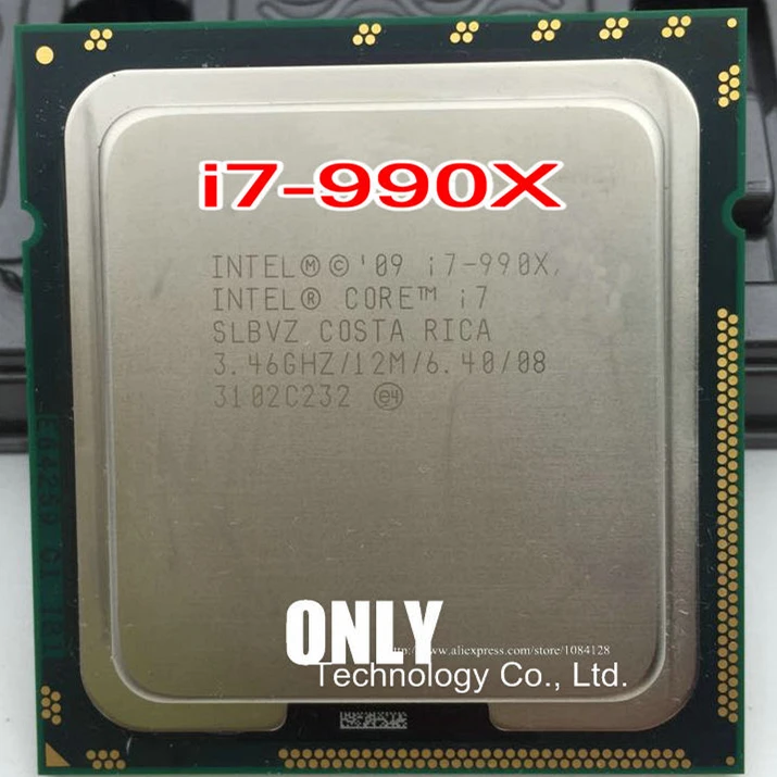 

FREE SHIPPING intel I7-990X I7 990X CPU Processor 3.46G Six Core LGA 1366 scrattered pieces