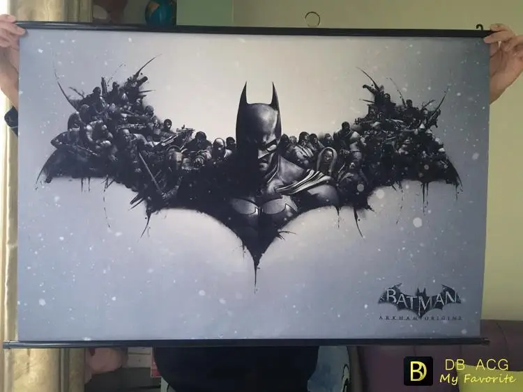 &quotBatam: Arkham origin&quot HD игра свитки Плакат Бар Кафе украшение дома баннеры висит