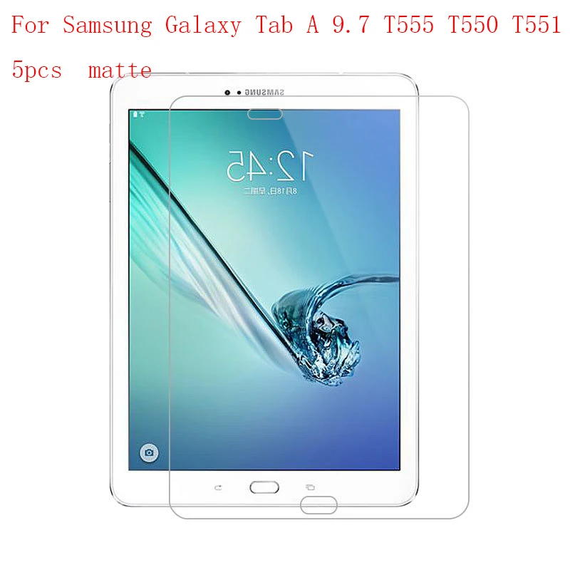 Anti glare Lcd Screen Protector Film for Samsung Galaxy Tab A 9.7 T555