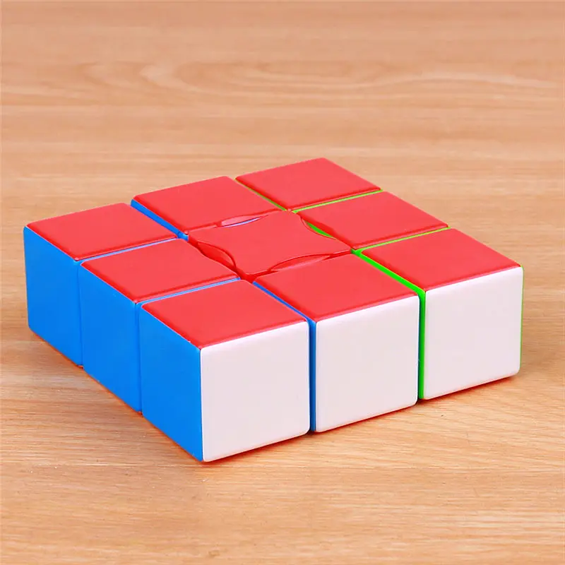 Yj 1x3x3 Floppy Magic cube профессиональные головоломки волшебный квадратный антистресс игрушки скорость Magico cubo 133 для детей - Цвет: stickerless