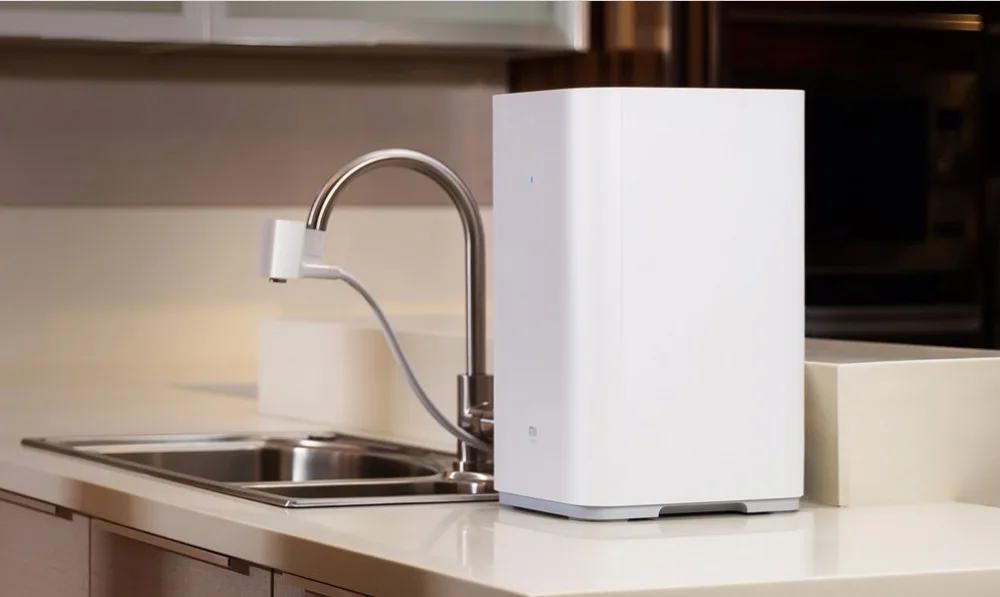 Xiaomi countertop reverse osmosis water filter with 4 stages of ...