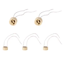 5 Керамический арахис GU10 держатели-преобразователи для ламп GU10 свет переходник для цоколя