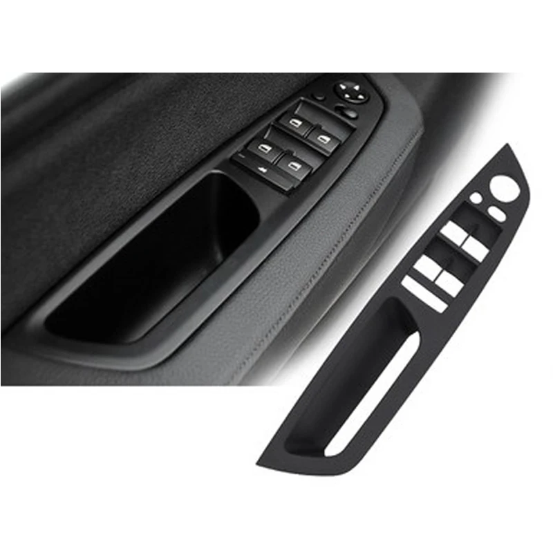 Бежевый черный подлокотник автомобиля Левое переднее сиденье водителя LHD внутренняя дверная ручка внутренняя панель Потяните Накладка для BMW E70 E71 X5 X6