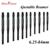 1PC 6.25-84mm Adjustable Hand Reamer HSS Size Range Cutting Tools 6 8 10 12 15 20 25 30 35 40 45 50 55 60 65 70 75 80 84mm 1