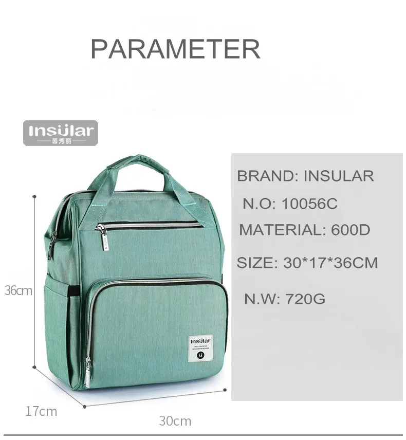 Новая сумка для мамы, милая разноцветная Детская сумка для подгузников, большая емкость, модная сумка для мамы, сумка для беременных