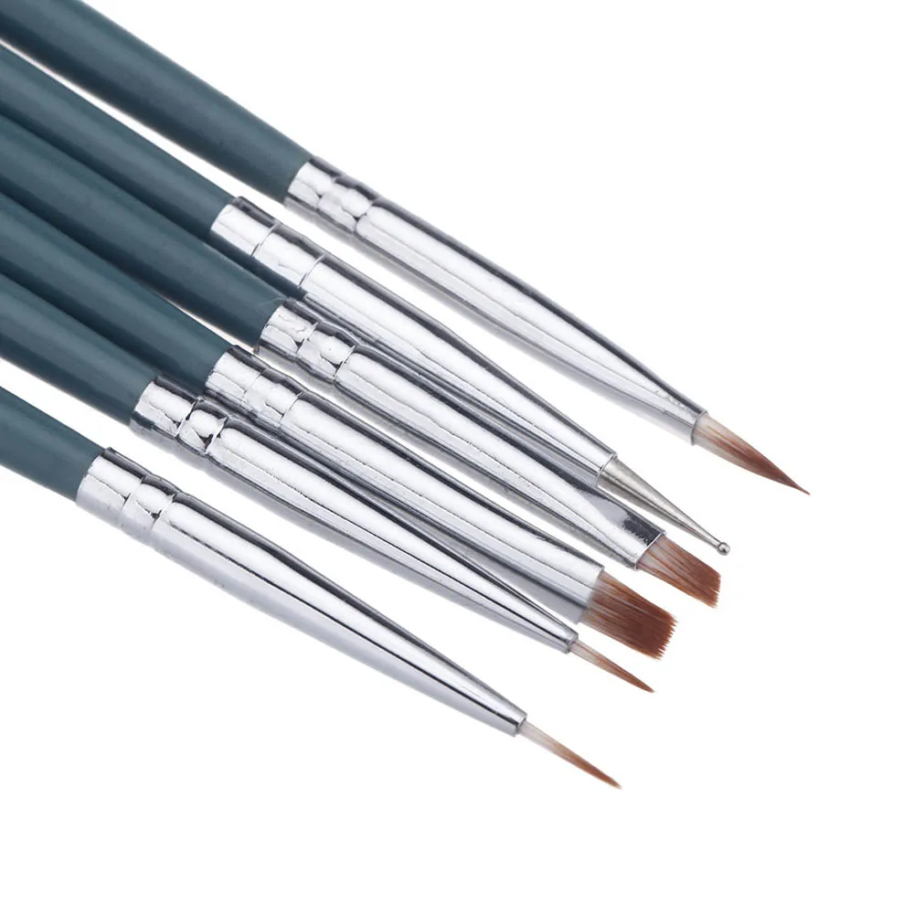 

7pcs/set Nail Art Design Ainting Tool Pen Polish Brush Set Kit DIY Professional Fashion Makeup Nail Tools Accessories DIYHK60