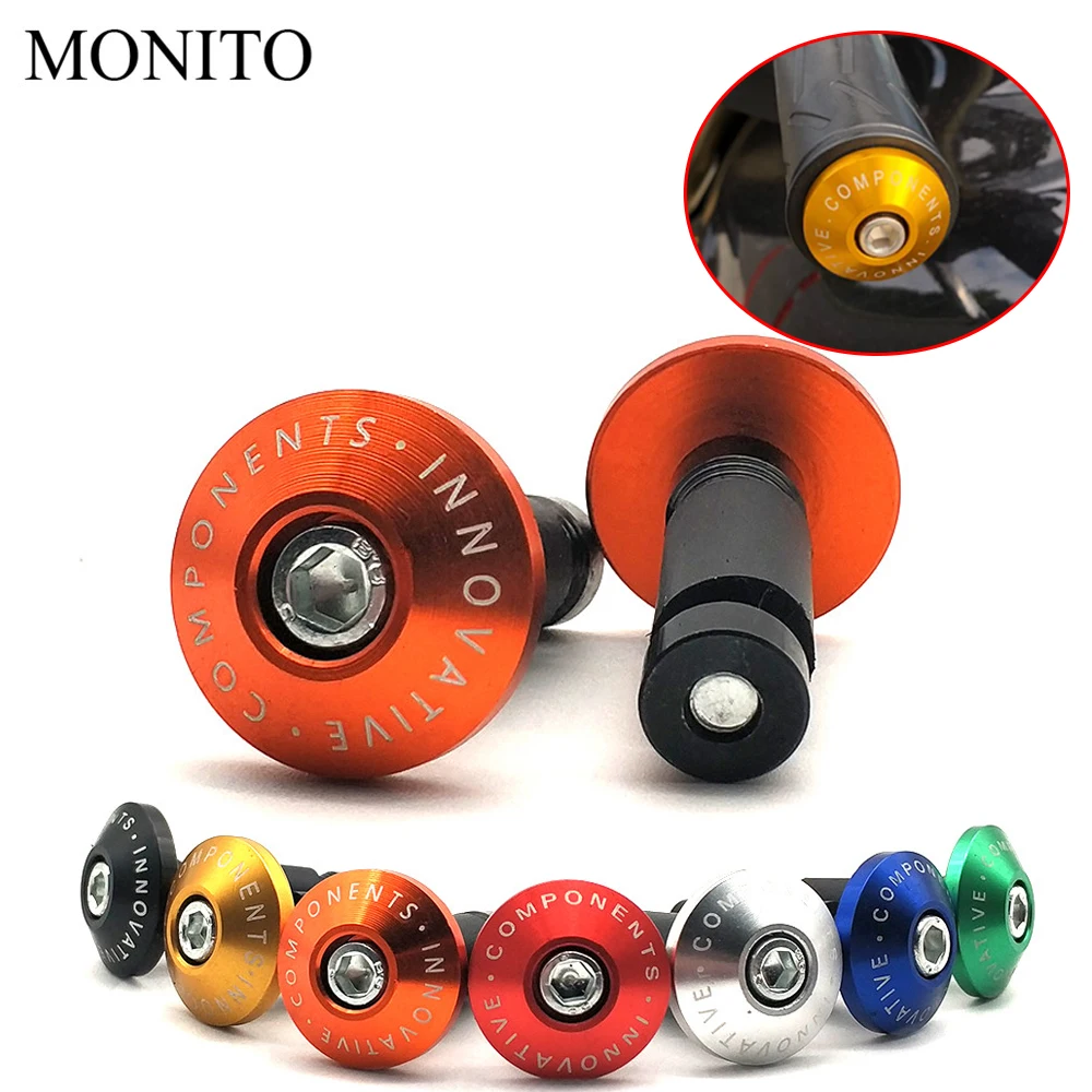 

2019 Universal Motorcycle Handle End Bar motocross Handlebar Grip Plug Cap For KTM 530 XCW XCR-W EXCR FREERIDE 250R 350 DUKE 690