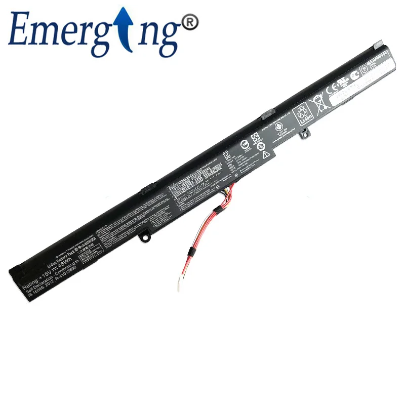 15V 48WH ноутбук Батарея A41N1501 для ASUS N552V N552VW N752 N752V N752VW GL752 A41LK9H