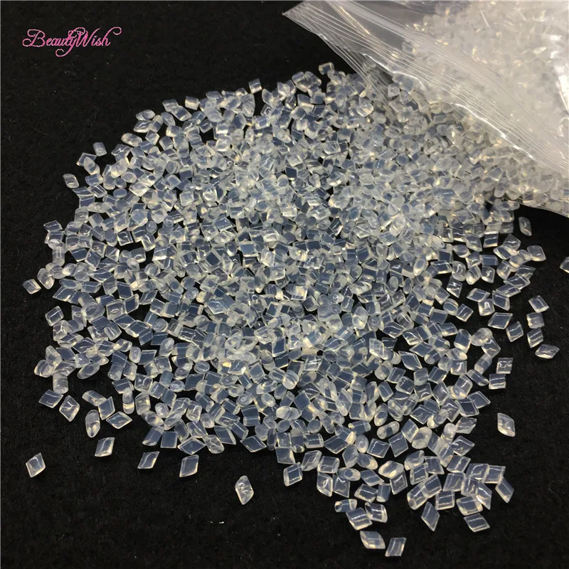 50-1000g Top quality Italian Keratin Glue Strong Hold Non Slip Bonds Hair Extensions Black Brown White Keratin glue Pellet