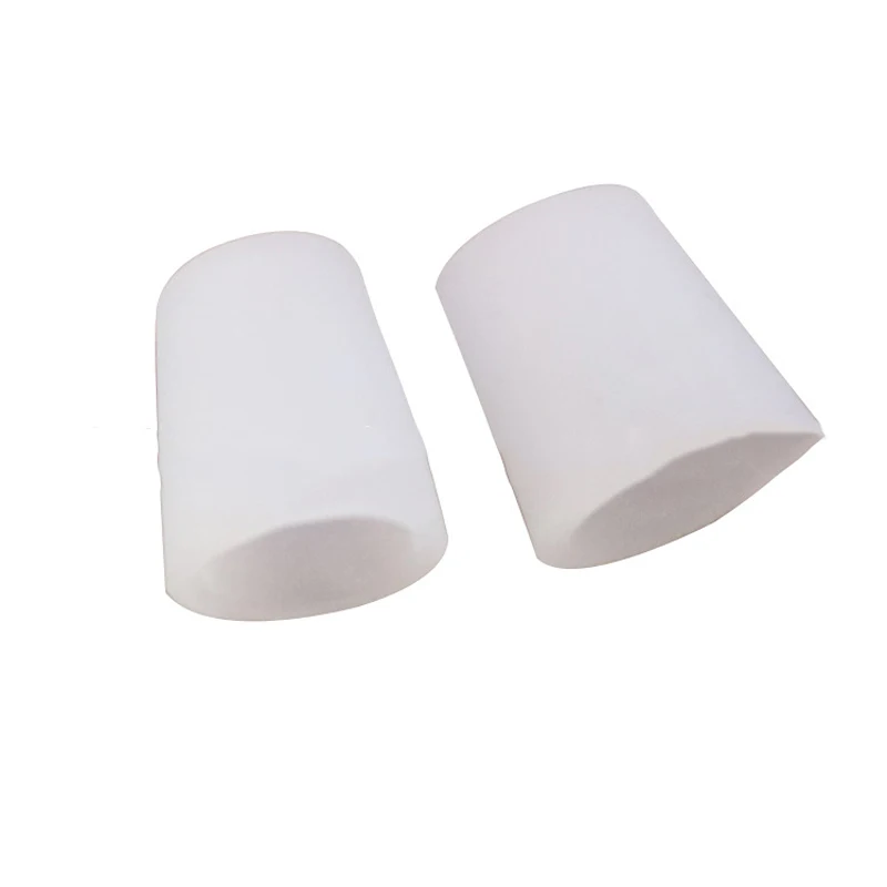Silicone Toe Protector Sleeve for Toe Separator Pain Relief Gel Foot Pads Orthopedics Bunion Corrector Feet Care Pedicure Tools