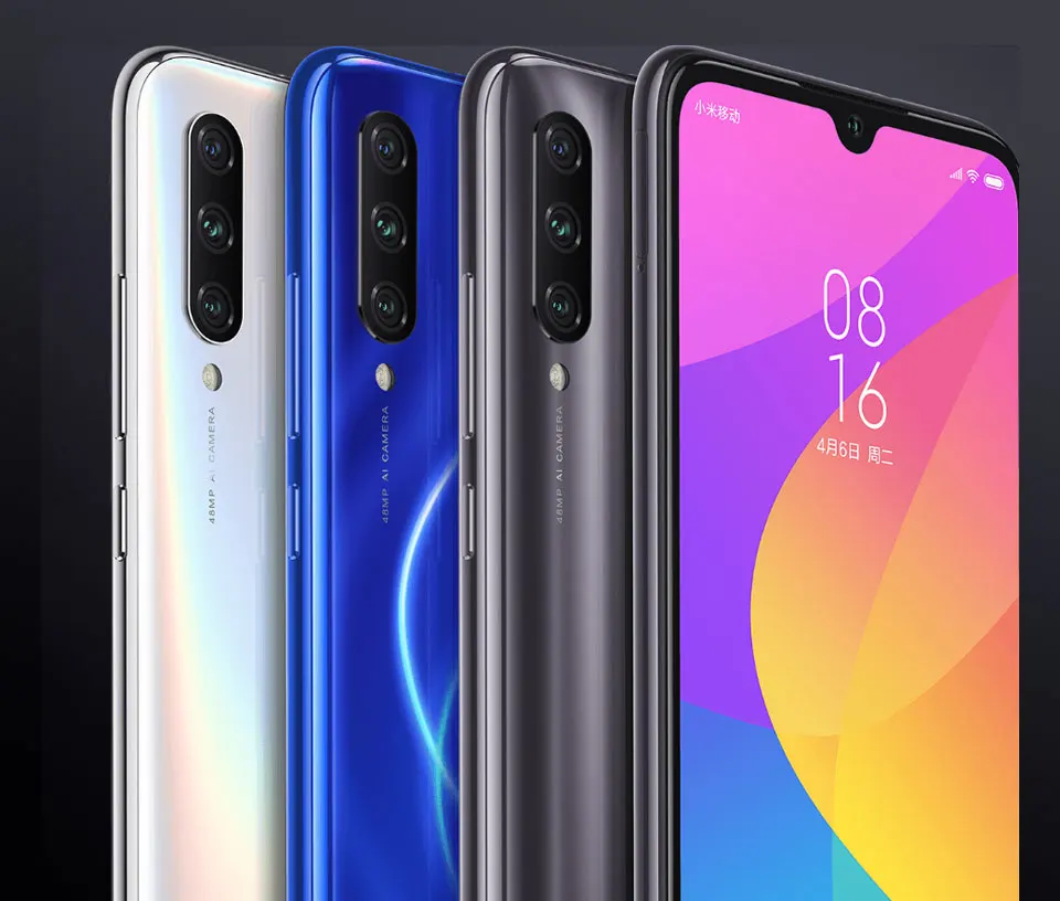 Xiaomi mi CC 9 E mi CC9E 6 GB 128 GB мобильный телефон Snapdragon 665 Octa Core 6,088 "48MP Тройная камера 4030 mAh отпечаток пальца