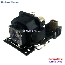 DT00821 Alta Qualidade Lâmpada Do Projetor com alojamento Para HITACHI CP-X3 CP-X5 CP-X5W CP-X3W CP-X264 HCP-610X Com garantia de 180 dias