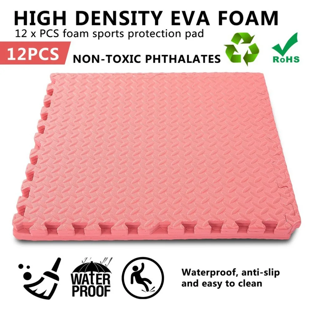 

Newest Kids Eva Foam Soft Play & Exercise Safe Foam Mats Foam Exercise Mat Protective Flooring Gym Equipment Cushion