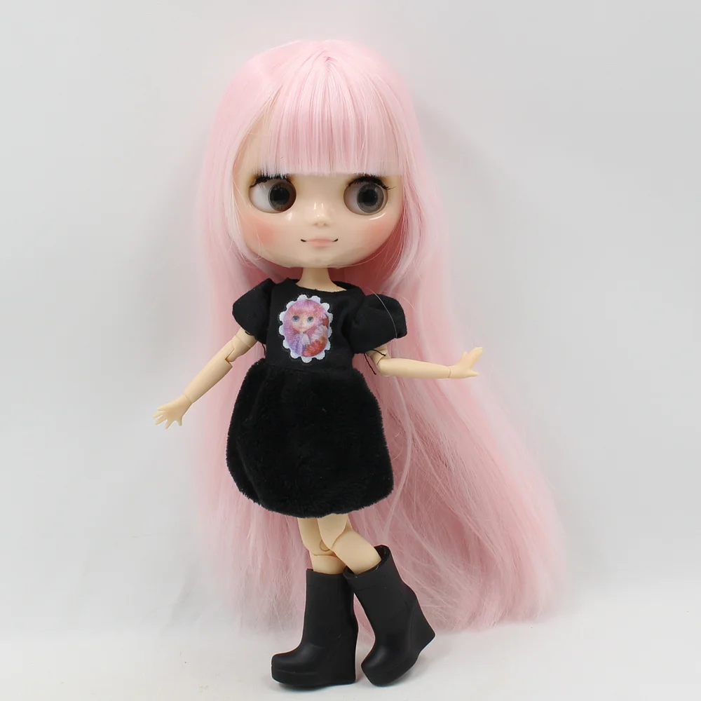 Кукла средней длины Blyth 1/8 телесного цвета с прозрачной кожей 20 см светильник
