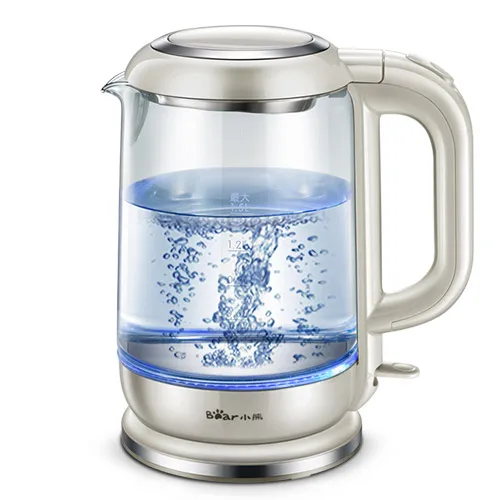 Бытовой стеклянный Электрический чайник пищевого класса 304 чайник из нержавеющей стали
