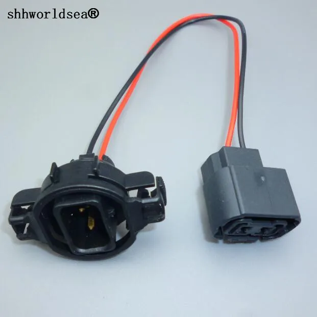 Shhworldsea автомобиль 5202/H16/2504/PSX24W Женская стандартная розетка P13W шлейка проводов