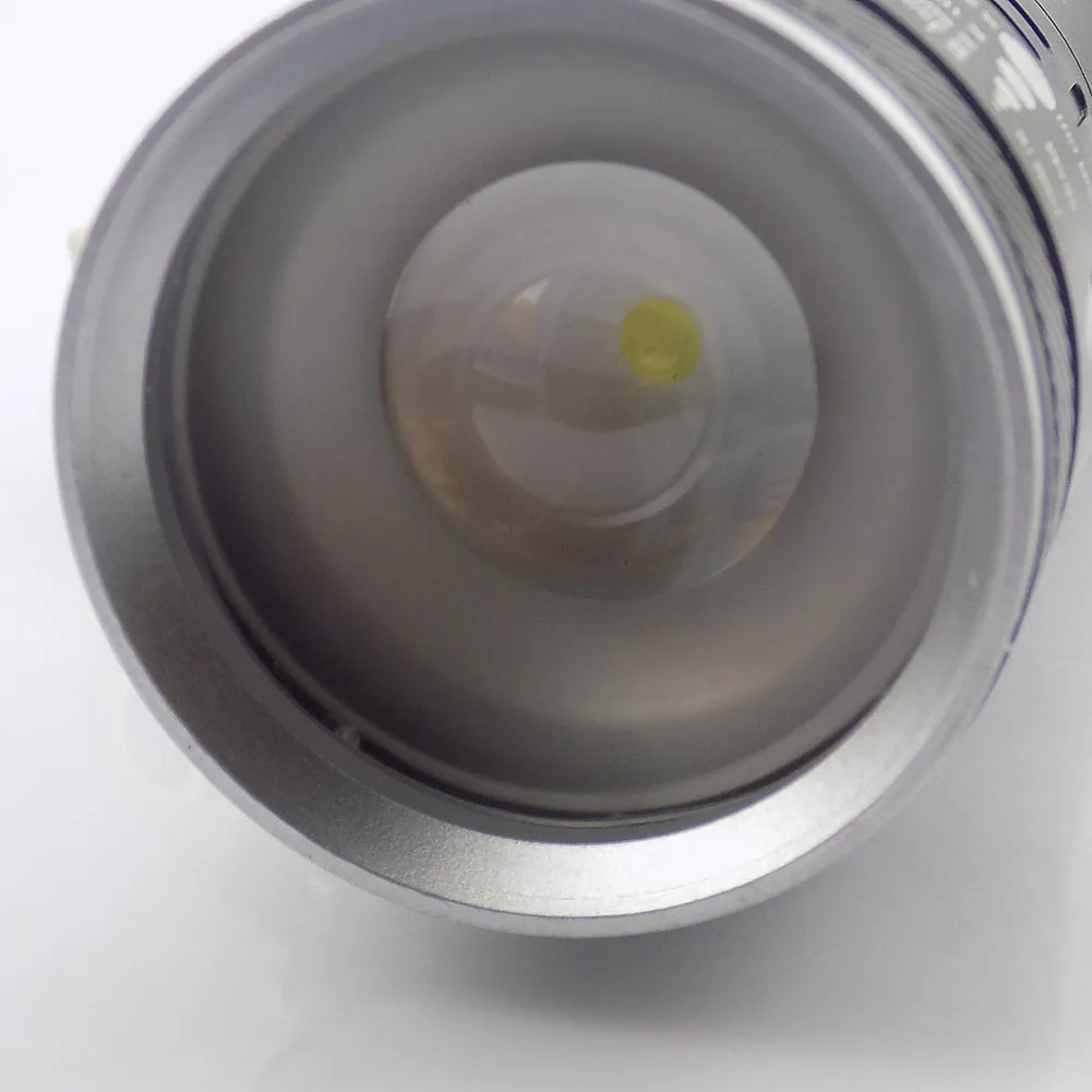 Zoom Focus flashlight rechargeable searchlight Searching Lights flash light torch lantern fishing hunting 18650 battery charger