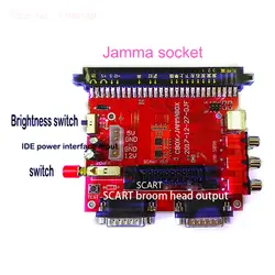 CBOX JAMMA к DB 15PIN IDE Joypad плата преобразователя JAMMA CBOX конвертер SCART выход для JAMMA аркадная игра PCB SNK материнская плата