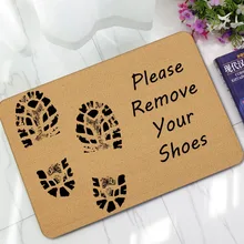 CAMMITVER, пожалуйста, снимите обувь, коврик у входной двери, Противоскользящий коврик для пола, коврики для передней двери