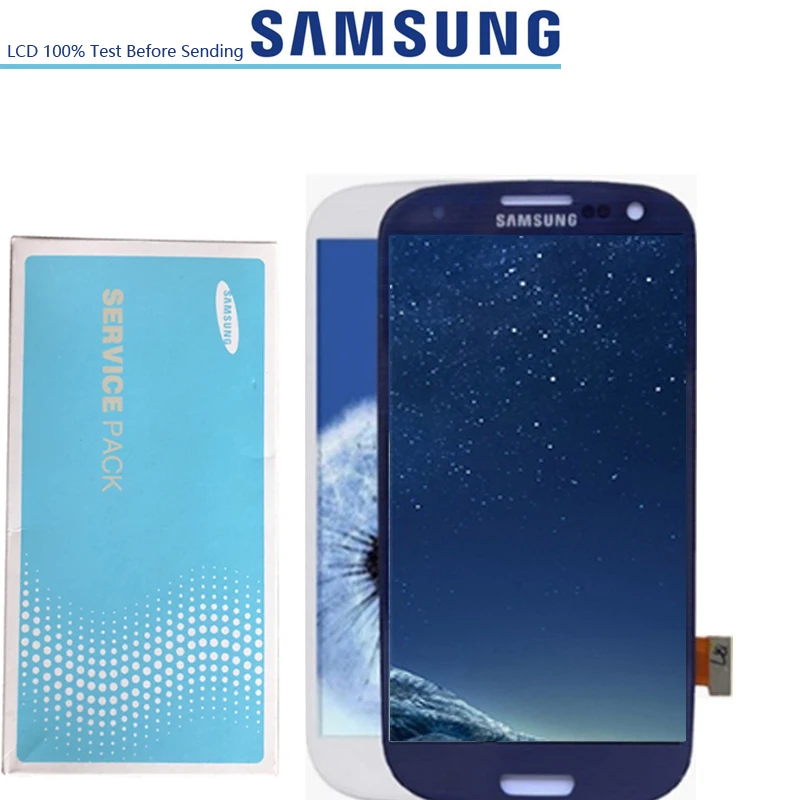 

4.8'' NEW ORIGINAL SUPER AMOLED lcd for SAMSUNG Galaxy S III S3 LCD Screen Display Digitizer i9300 i9300i i9301 i9301i i9305