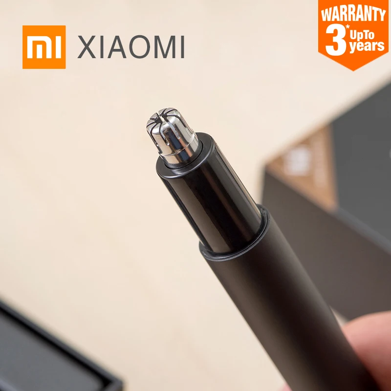 

Xiaomi MIJIA Huanxing HN1 eléctrico Mini recortadores de nariz oreja portátil afeitadora de pelo limpiador de eliminación de pelo impermeable seguro