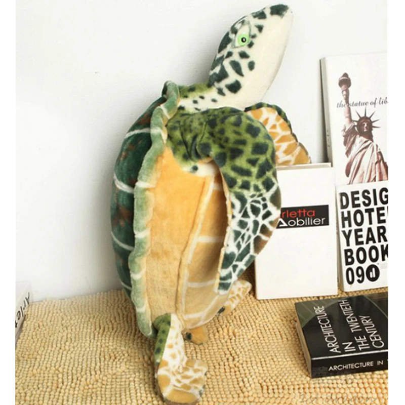 realistic stuffed turtle tortoise plush toy 2