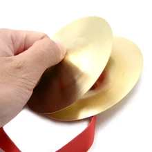 1 пара мини тарелки музыкальные игрушки Медь тарелки