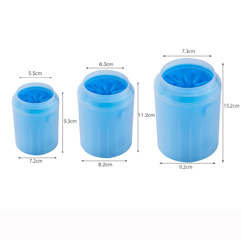 Dog Paw Cleaner Cup Portable Soft Silicone Combs Pet Foot Washer Cup Clean Brush Washing Devices Dirty Cat Foot Cleaning Bucket (3)