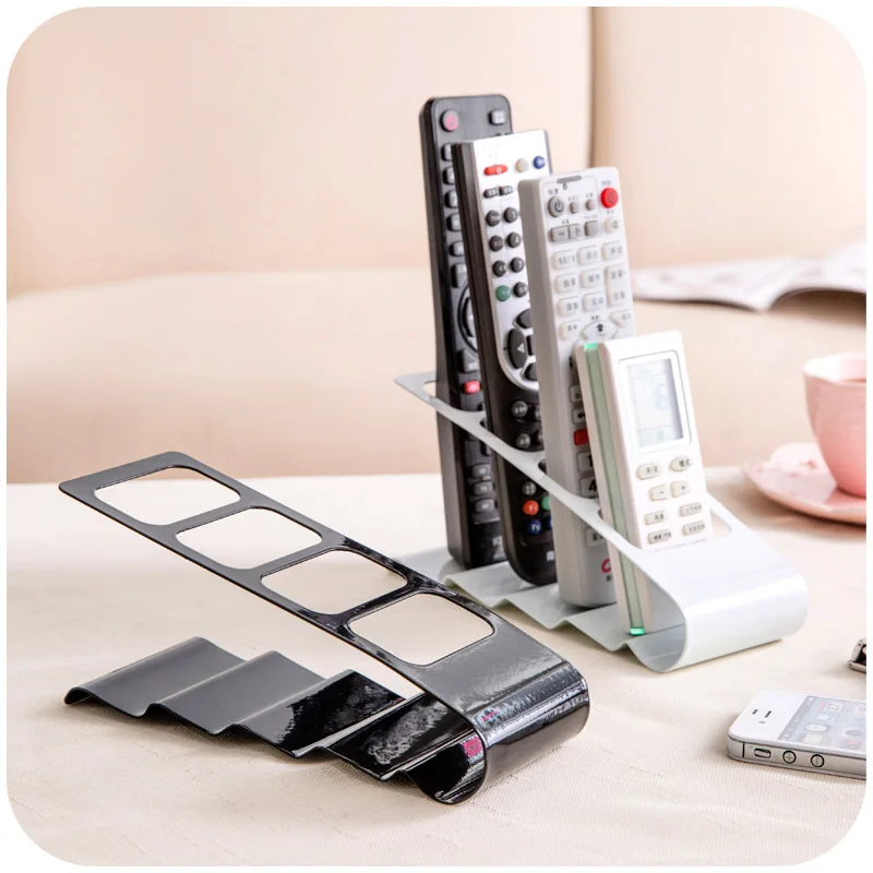 Up To 4 TV DVD VCR Mobile Phone Remote Control Stand Holder Storage