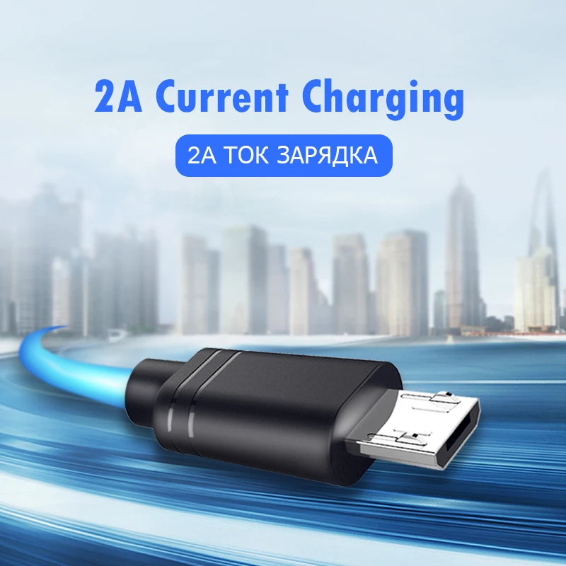 ! Кабель Micro USB ACCEZZ для передачи данных и быстрой зарядки зарядный шнур телефонов