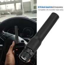SF20 Двухдиапазонная VHF UHF с высоким коэффициентом усиления BNC 144 МГц 430 МГц мягкая антенна для Kenwood TK300 TK320 430 МГц мягкая антенна