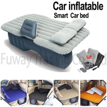 Envío Libre de DHL!! Nuevo Asiento de coche Cubierta de Colchón de Aire Del Coche del Recorrido Al Aire Libre Cama de Aire Colchón Inflable Cama Inflable Coche Cama Del Sueño